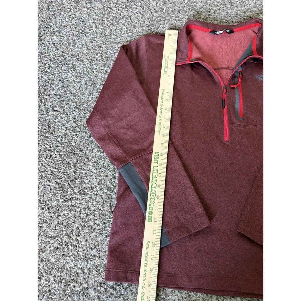 The North Face Canyonlands Outdoor Hiking Jacket Size Large Men's Burgundy T164